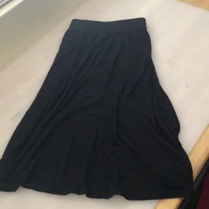 Black skirt